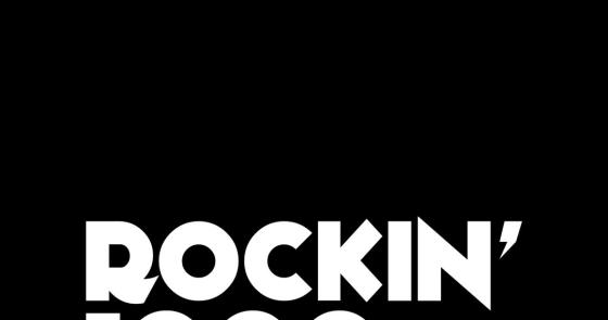 Logo Rockin' 1000: energia, passione e musica vibrante.